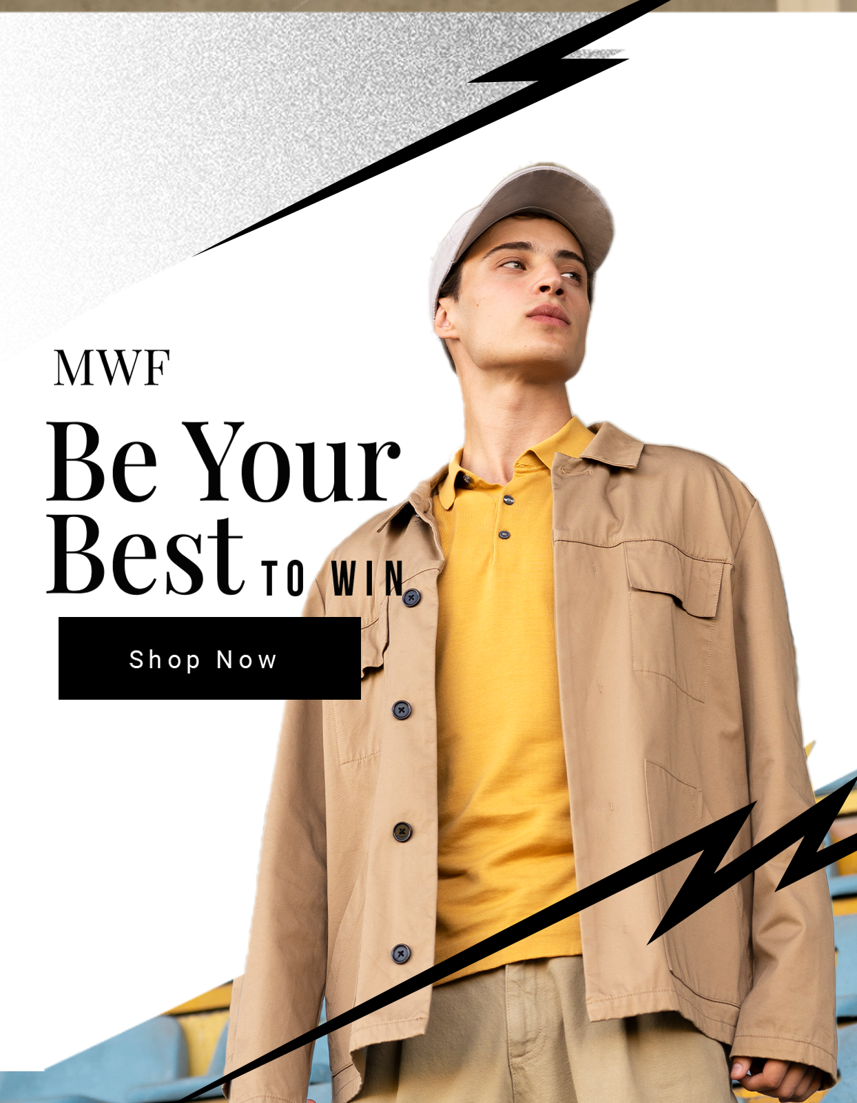 main banner phone size